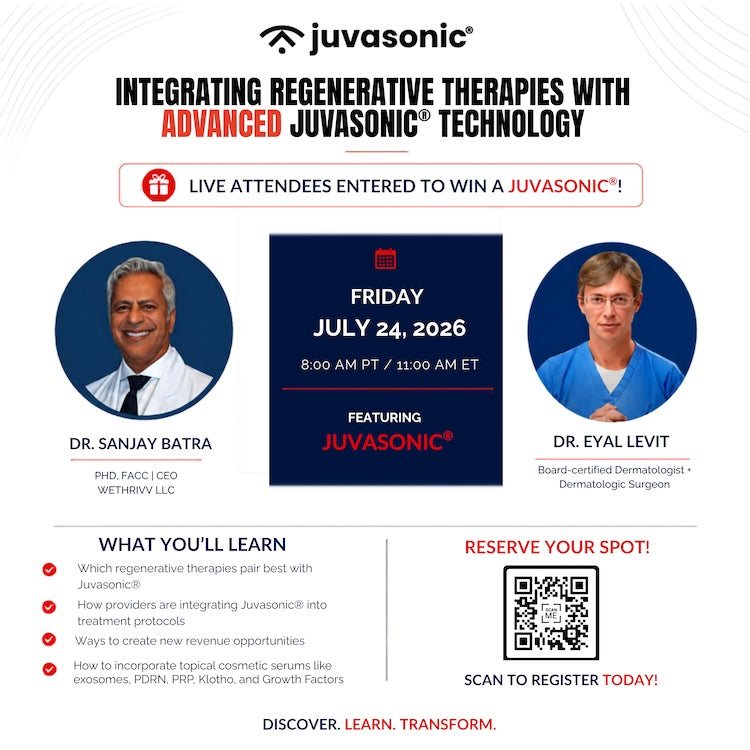 Integrating Regenerative Therapies with Advanced Juvasonic® Technology