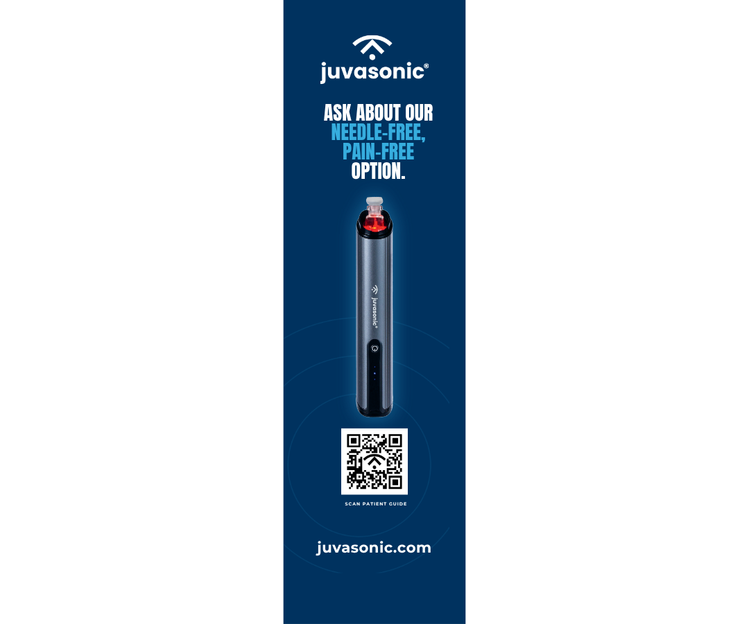 Juvasonic® Retractable Floor Banner