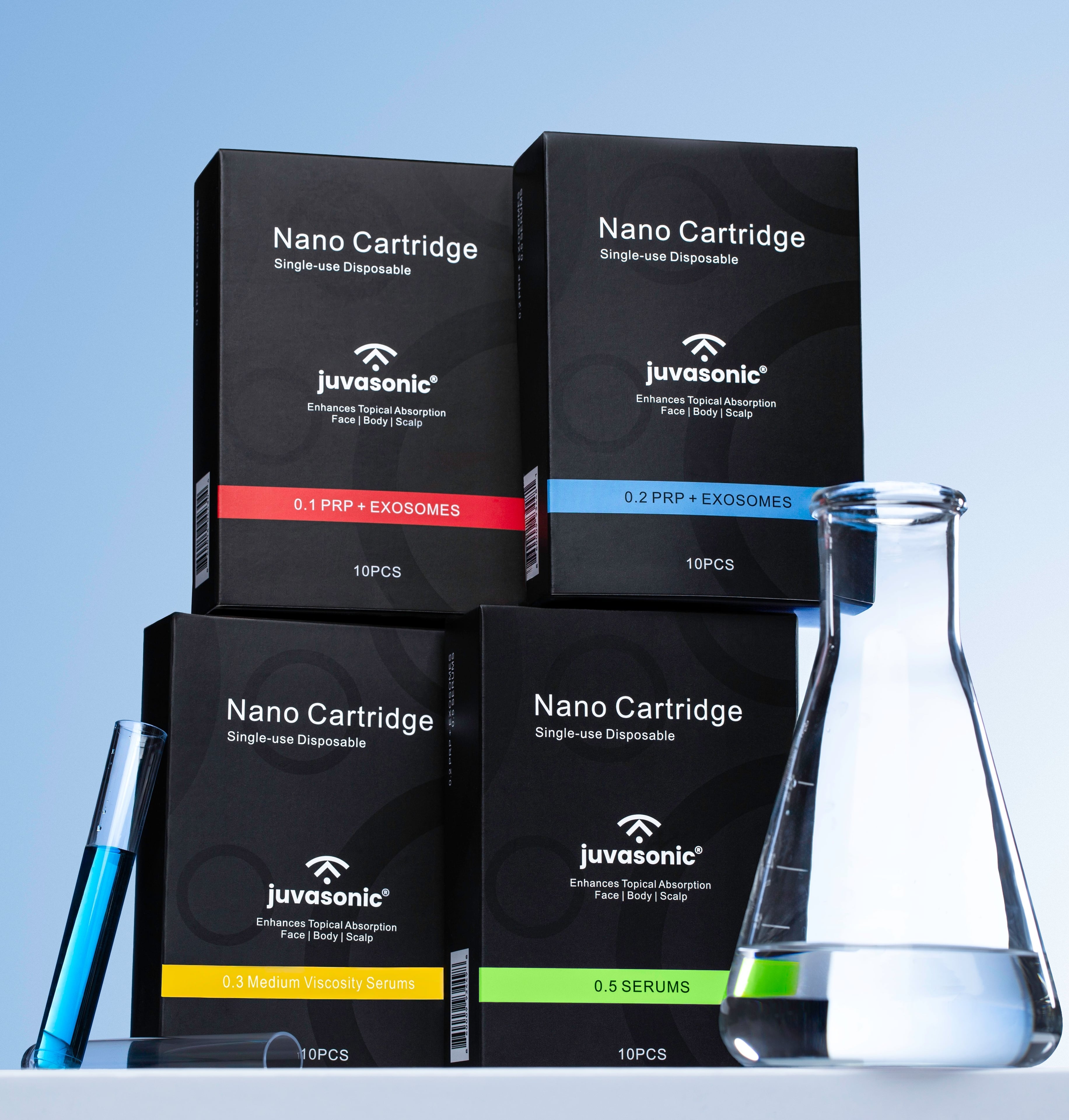 خراطيش Juvasonic® ذات الطرف الثابت