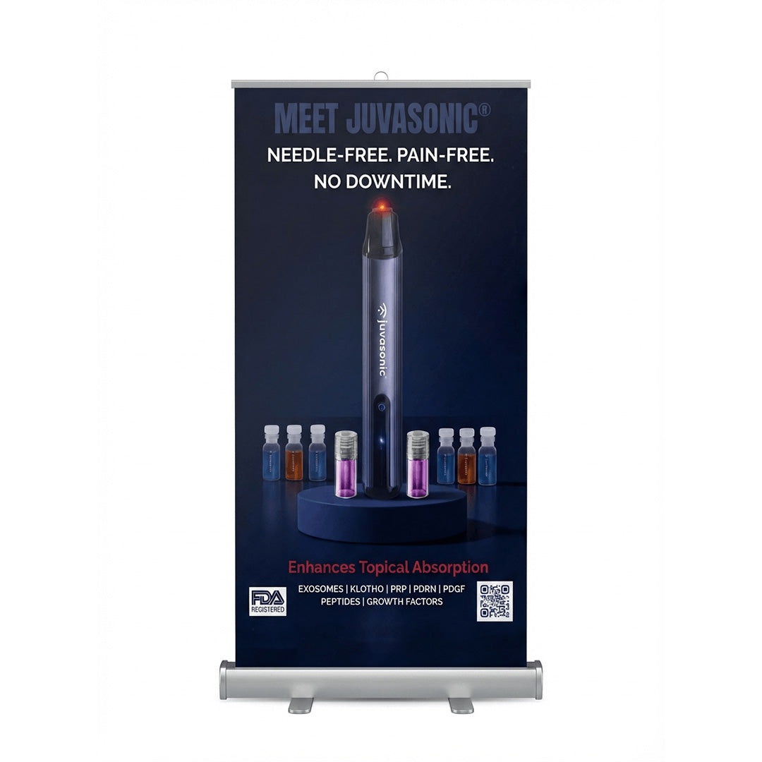 Juvasonic® Mini-Retractable Banner