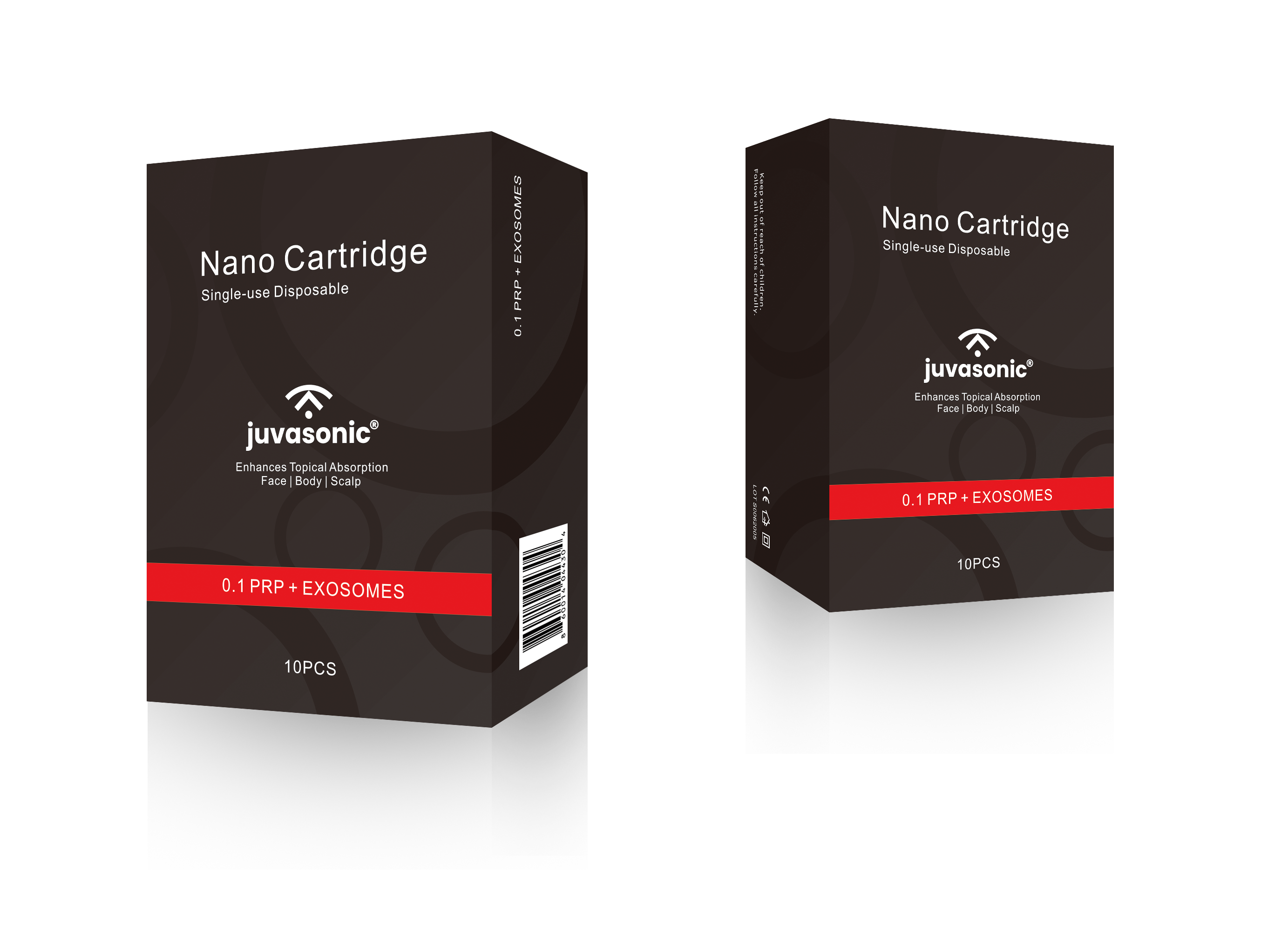 Cartuchos desechables estériles de un solo uso