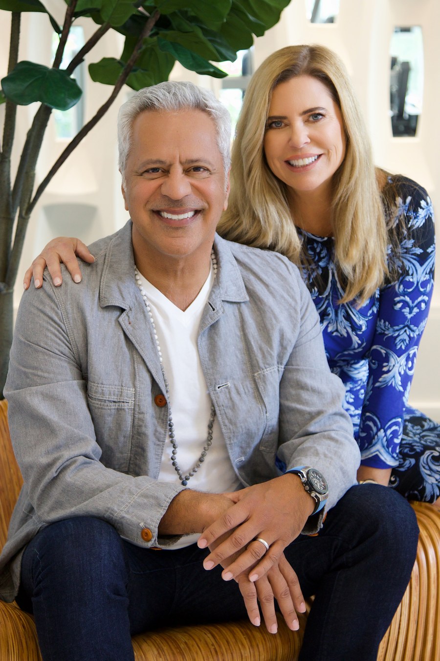 Amy Billups Batra and Sanjay Batra, Co-Founders of Juvasonic